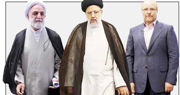 عکس آقای قالیباف و رئیسی