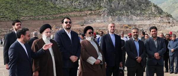 عکس و فیلم از بالگرد رئیسی