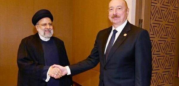 عکس علی اف با رئیسی