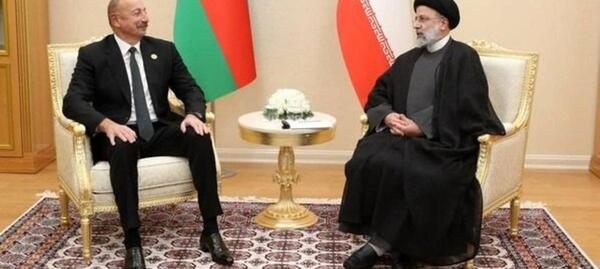 عکس علی اف با رئیسی