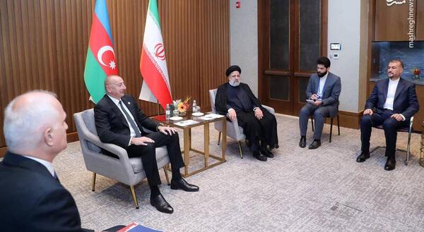 عکس علی اف و رئیسی