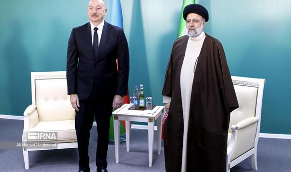 عکس علی اف و رئیسی
