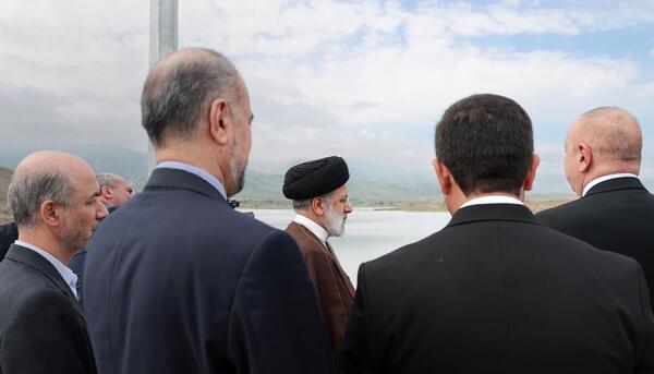 عکس علی اف و رئیسی