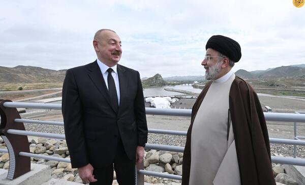 عکس علی اف و رئیسی