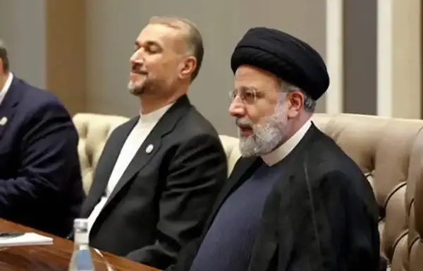 عکس شهید رئیسی و امیر عبداللهیان