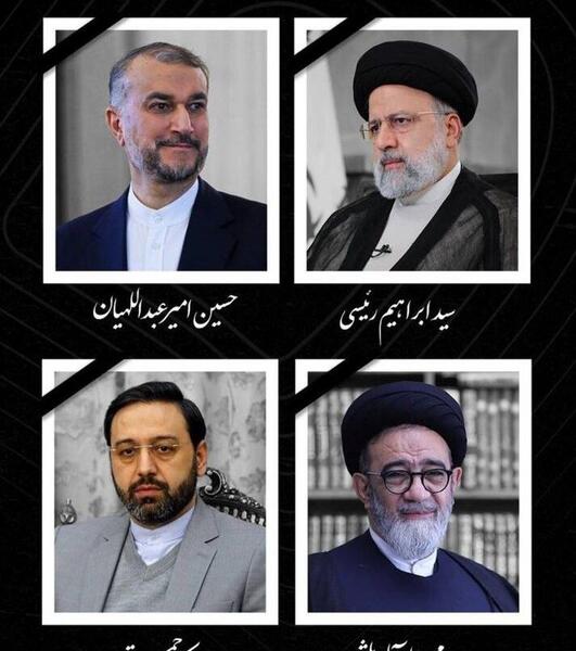 عکس شهید رئیسی و امیر عبداللهیان