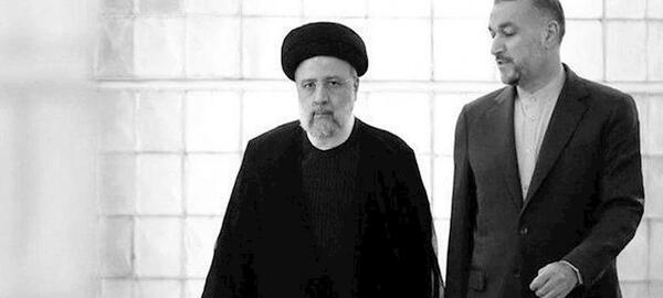 عکس شهید رئیسی و امیر عبداللهیان