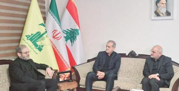 عکس شهید رئیسی و سید حسن نصرالله