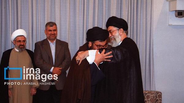 عکس شهید رئیسی و سید حسن نصرالله