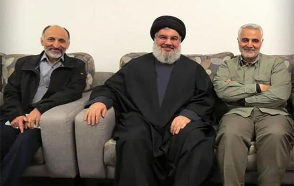 عکس شهید رئیسی و سید حسن نصرالله