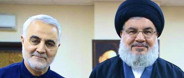 عکس شهید رئیسی و سید حسن نصرالله