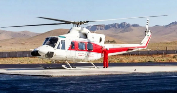 عکس هلیکوپتر شخصی رئیسی