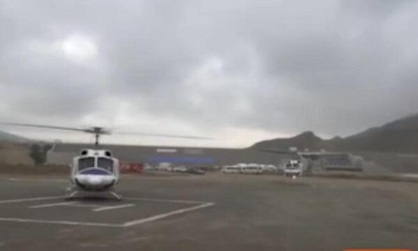 عکس هلیکوپتر شخصی رئیسی