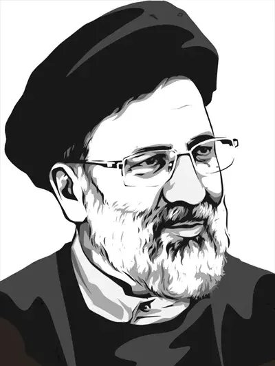 عکس پس زمینه ابراهیم رئیسی
