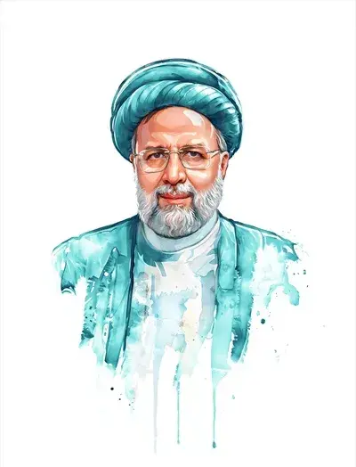 عکس زیبای آیت الله رئیسی