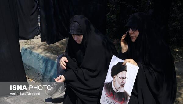عکس جسد ریاست جمهوری رئیسی