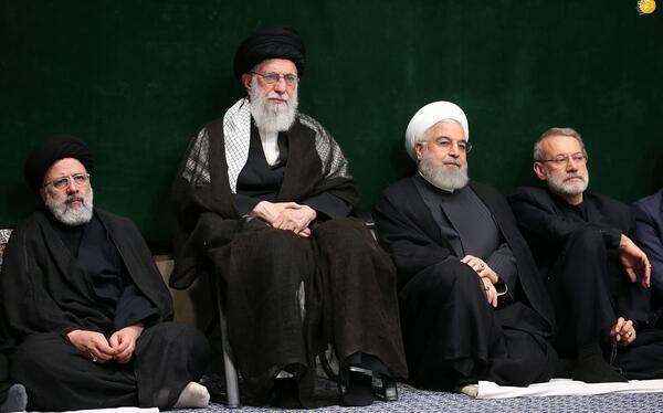 عکس امام رهبری رئیسی