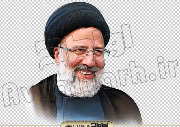 عکس خام آیت الله رئیسی