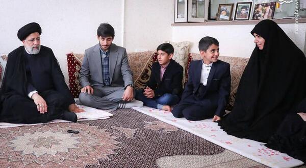 عکس داخل خانه رئیسی