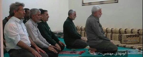 عکس رئیسی حاج قاسم و ابومهدی