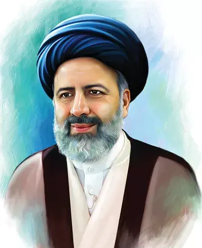 عکس ابراهیم رئیسی بدون عمامه