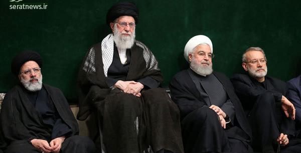 عکس آقای رئیسی و رهبر