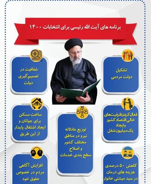 عکس های انتخاباتی رئیسی