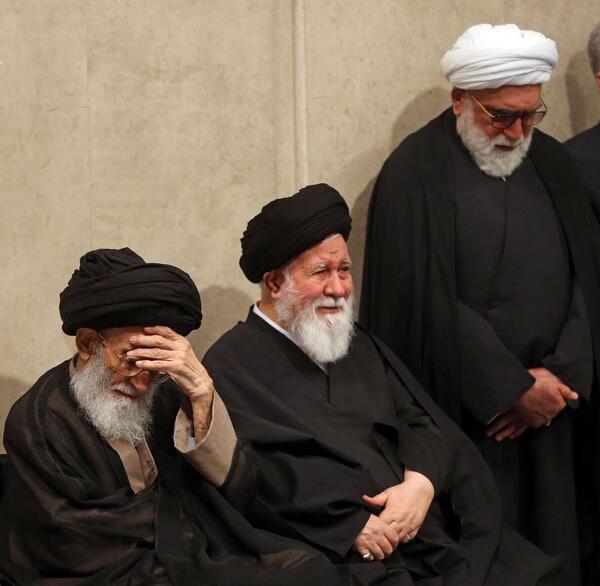 عکس امام خمینی خامنه ای و رئیسی