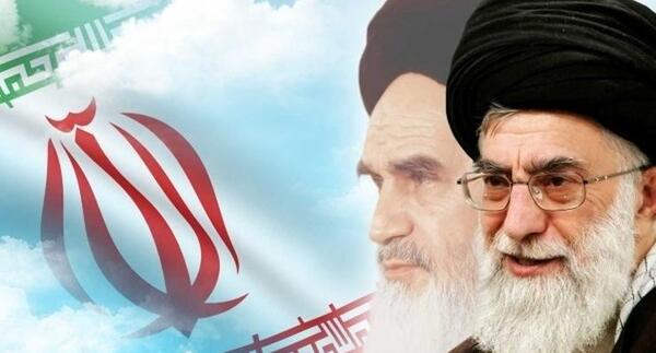 عکس امام خمینی خامنه ای و رئیسی