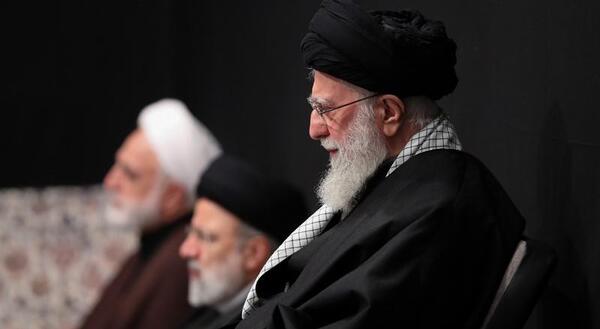 عکس امام خمینی خامنه ای و رئیسی