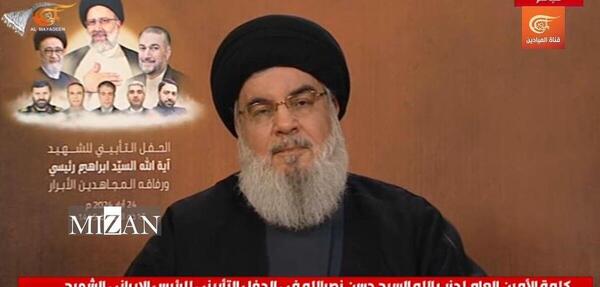 عکس رئیسی و سید حسن نصرالله