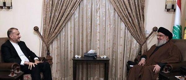 عکس رئیسی و سید حسن نصرالله