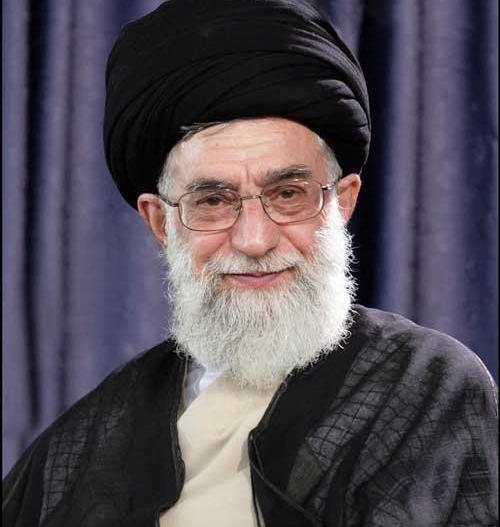 عکس رهبری زمینه سفید