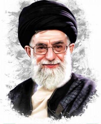 عکس رهبری زمینه سفید