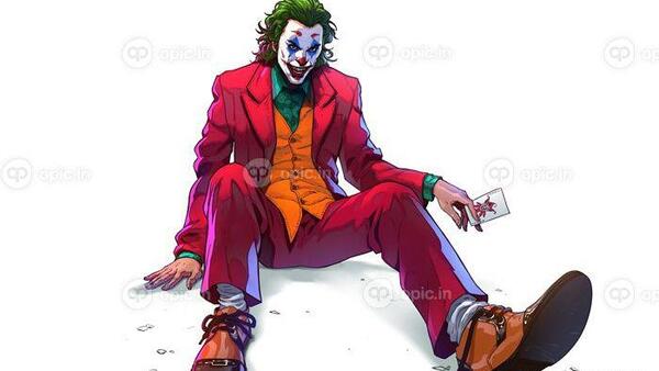 عکس پس زمینه جوکر ترسناک