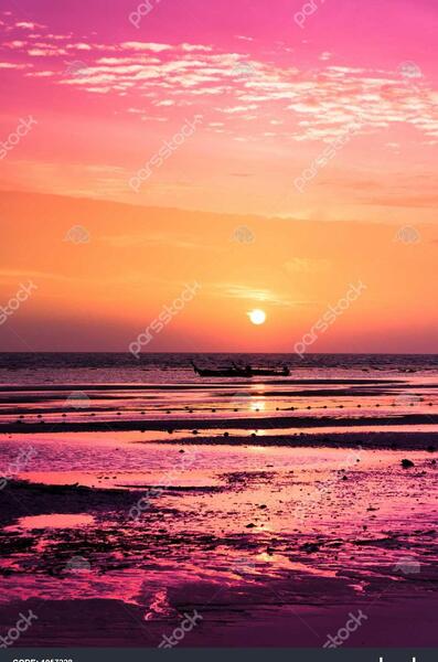 عکس پس زمینه غروب آفتاب