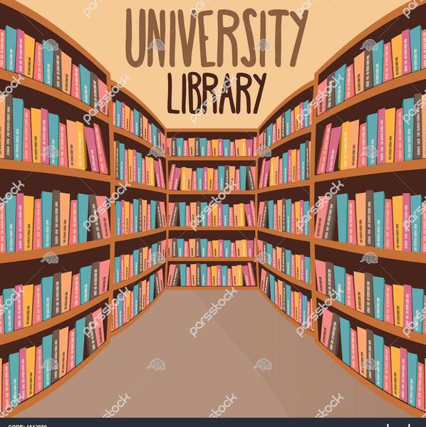 عکس پس زمینه کتابخانه