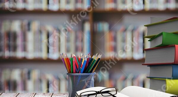 عکس پس زمینه کتابی