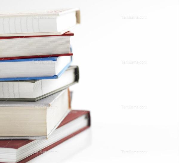 عکس پشت زمینه کتابخانه