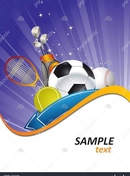 عکس پشت زمینه ورزشی