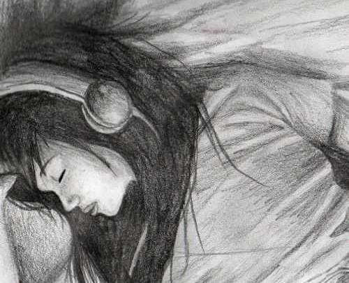 عکس دختر تنها بدون چهره