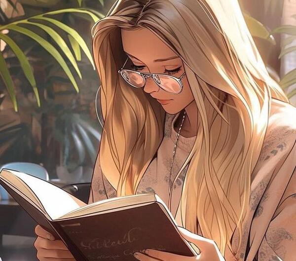 عکس انیمیشنی دختر تنها
