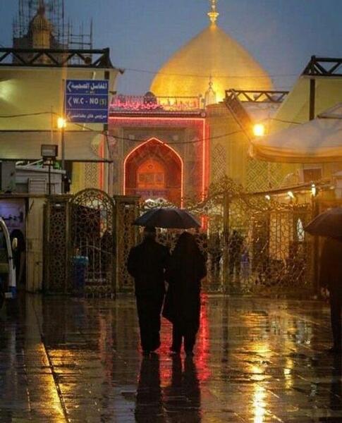 ایده عکس دونفره در کربلا