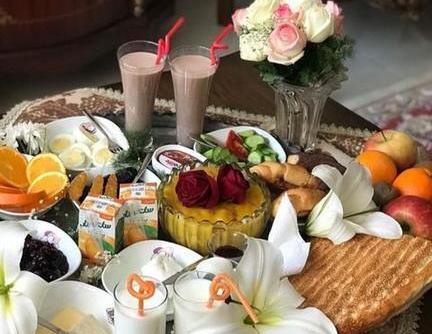 عکس غذای دونفره عاشقانه