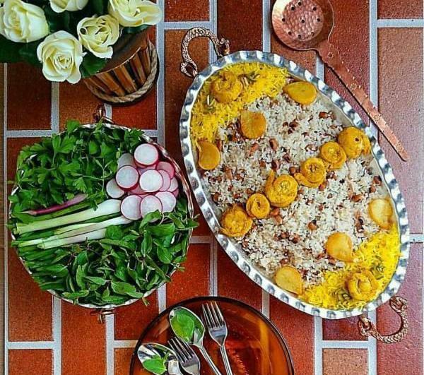 عکس غذای دونفره عاشقانه