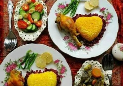 عکس غذای دونفره