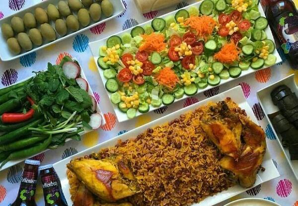 عکس غذای دونفره