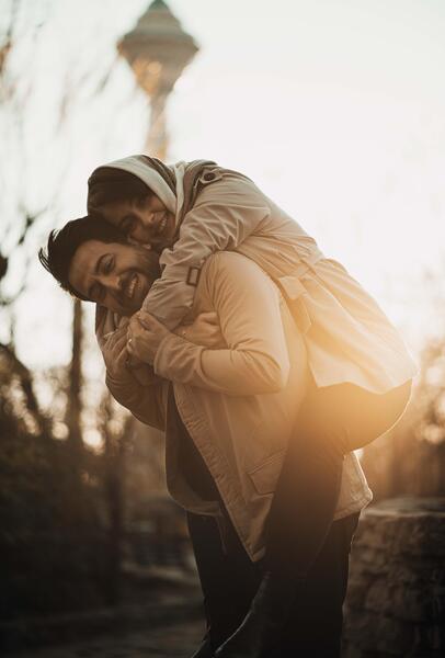 اسپرت ژست عکس دونفره سلفی
