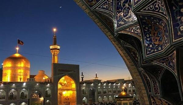 عکس نوشته دلتنگ امام رضا