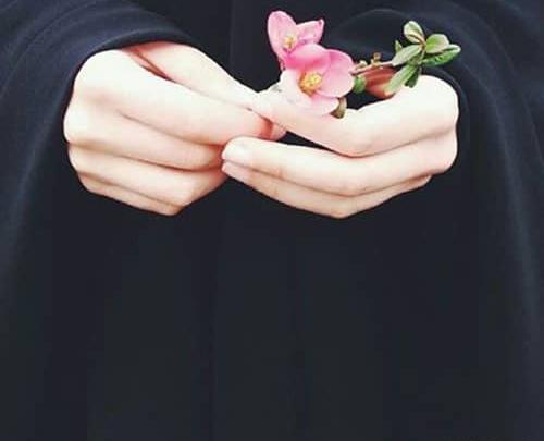 عکس پروفایل دختر چادری با نوشته